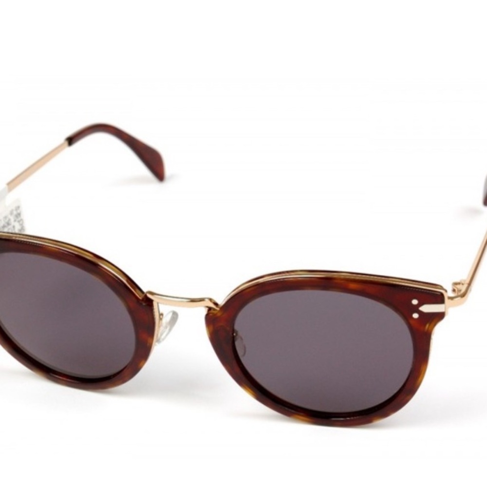 Celine Brown Tortoise Sunglasses - Picture 6 of 7